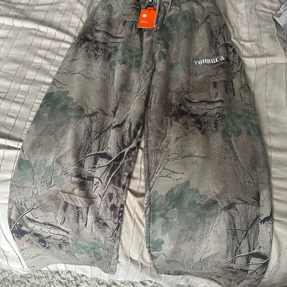YoungLA Camo Men Pants